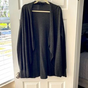 Express a open cardigan - olive green - EUC